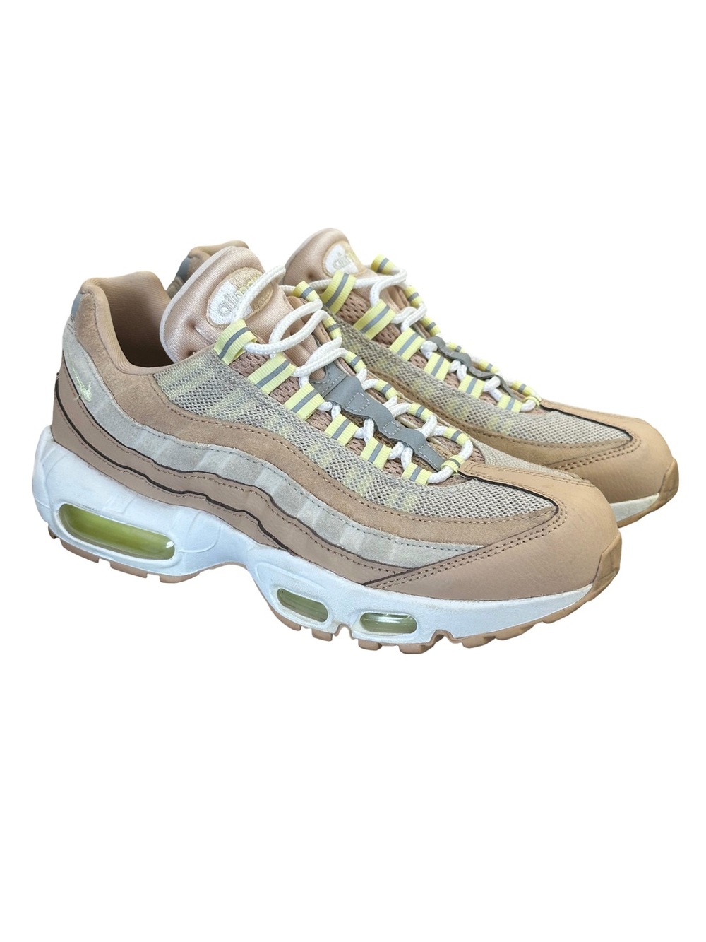 Nike Air Max 95 Desert Ore Barely Volt Womens Size 8